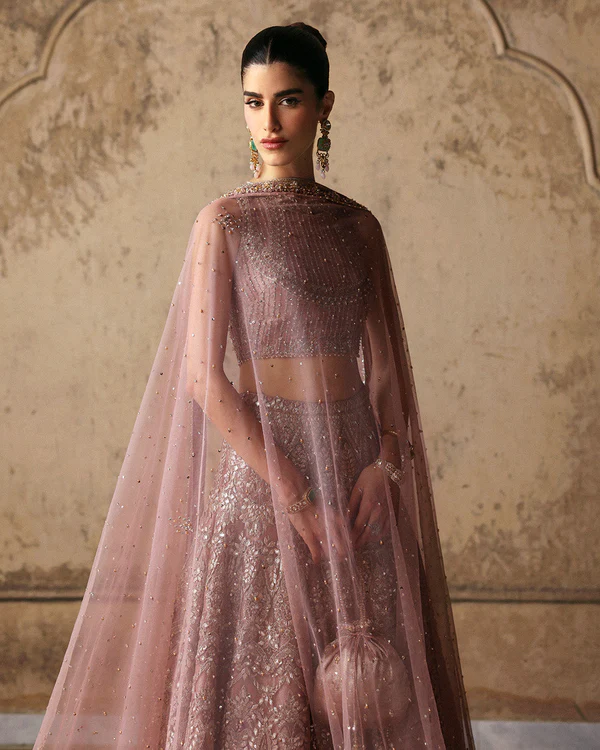 Timeless pastel pink party wear ensemble Stylish pastel pink traditional outfit with sequins