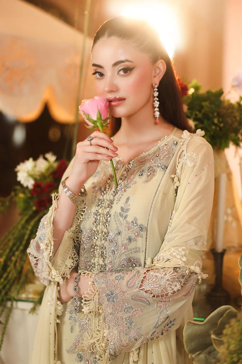 Astel Lemon Wedding Dress astel lemon wedding dress with beautiful embroidery